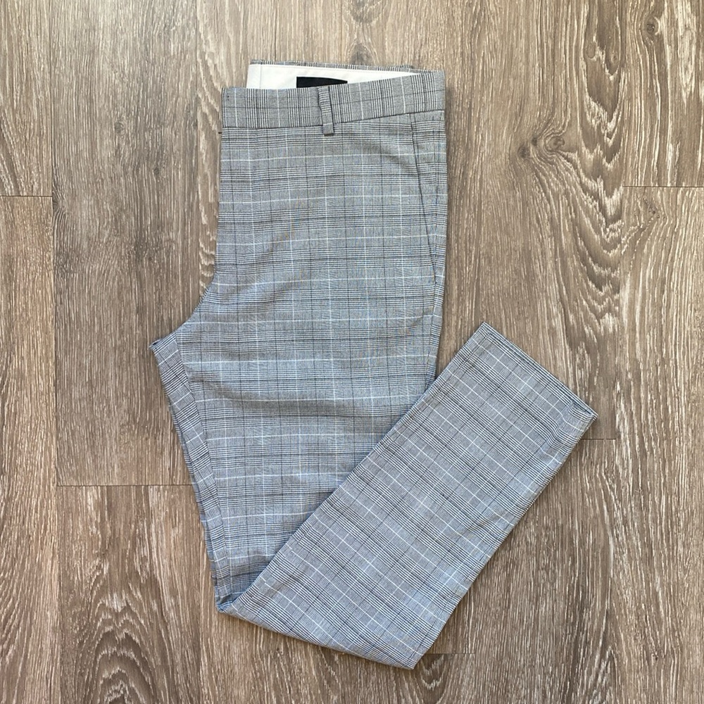 H&M Glen Check Dress Pants